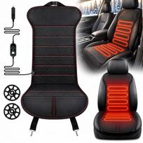 Automobilio šildomas kilimėlis sėdynei, 12V, 42W/30W