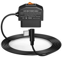 USB-C laidas automobilio kamerai, su parkavimo režimu ir įtampos apsauga