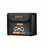 SUNNYLIFE Battery Carrying Case for DJI Mini 3 Pro / Mini 4 Pro - Holds 3 Li-Po Batteries (Black)