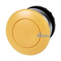 Eaton M22-DP-Y dzeltenais ieslēgtais spiedpogas actuators, momentāns, 22,5 mm, IP66 / IP67 / IP69K 216718