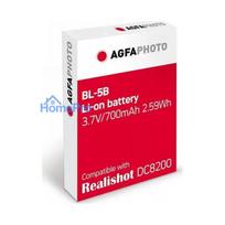 AgfaPhoto BL-5B akumulators 3,7V (aizstāj BL-5B)