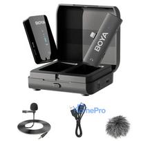BOYA BY-XM6-K3 2,4 GHz bezvadu lavaliera mikrofonu sistēma iOS ierīcēm ar Lightning savienotāju