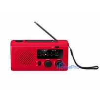 Reflexion TRA2755 sarkans retro pārnēsājamais radio ar FM / AM uztvērēju