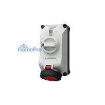 MENNEKES DUOi sienas kontaktligzda 5612506G 16A 5P 6h 400V IP69
