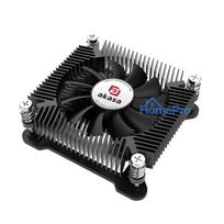 Akasa KS7 Intel LGA 1200 / 115X Low Profile CPU Cooler 16mm Height Screws and Backplate