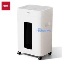 Deli ET048 Cross-Cut Paper Shredder, 8 Sheets, 15 L, Black