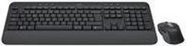 Logitech Signature MK650 for Business - Tastatur-und-Maus-Set - kabellos - 2.4 GHz, Bluetooth LE - QWERTY - GB - Graphite