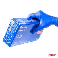Pirštinės Mercator Nitrylex Basic M, 100 vnt., mėlynos
