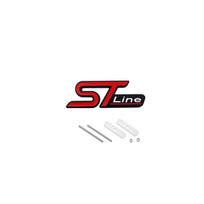 MetaL 3D ST LINE Priekinių grotelių emblema Lipdukas Automobilio raktų pakabukas Ženklelis Raktų pakabukas Ford Focus 1 2 3 4 Mondeo Fiesta Kuga MK2 MK3 MK4