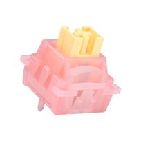 Outemu Peach Silent Magnetic Switch 2pin Prelubed 40g Operating Force Keystroke Adjustable FPS Game Suitable for AULA MCHOSE
