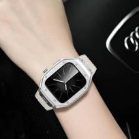Watch SE/4-11 Gen Metal Case TPU Band Sport Strap S11 44/45mm 46mm 46mm