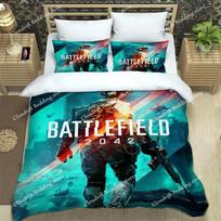 Game Battlefield 3d Pint Bedding Sets Exquisite Bed Supplies Set Duvet Cover Bed Comforter Set Bedding Set Luxury Birthday Gift0 140x200cm blue