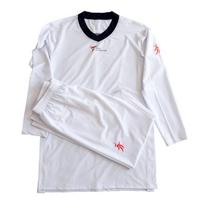 Greitai džiūstanti tampri Taekwondo uniforma Treniruotėms Varžyboms Pritaikomas spaudinys Balta XL balta
