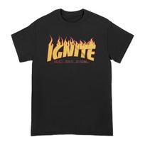 Ignite Skate Shirt - Ignite Band Tee - Ignite T-shirt Hoodie - Skate Shirt - Melodic hardcore band shirt L yellow