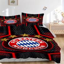 3Pcs Bayern Munich Soccer Crest Bedding Sets For All Sizes New 3D Printed Bed Cover Comforter Duvet Cover Pillowcase Bedroom Decoration 200cmx200cm