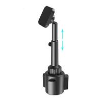 Retractable MagSafe Car Cup Holder Phone Mount, 360° Rotatable for Navigation