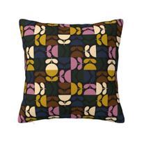 Modern Mid Century Orla Kiely Scandinavian Flowers Cushion Cover Soft Throw Pillow Case for Living Room Bedding Sofa Pillowslip 30X30CM