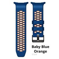 Silicone Breathable Band For Samsung Galaxy Watch Ultra2 2026 Strap Bracelet For Samsung Watch Ultra 47mm 2025/2024 Sports Watchband Accessory Galaxy Watch Ultra blue