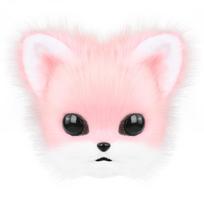 Animal Cat Mask Faux Fur Fox Cosplay Therian Masks For Halloween Party Costume Accessories white