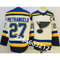 St. Louis Blues NHL Hockey Jersey Thomas 18 50 99 Fan Apparel Cotton Ice Uniform Adults XXL blue