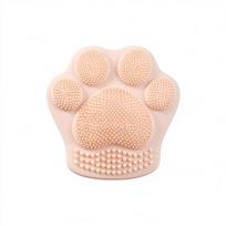 Cat Paw Elastic Silicone Face Scrubber Soft Facial Cleansing Brush for Deep Pore Exfoliating Makeup Remover Use 3