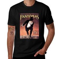 Fantomas Tshirt Casual Holiday Short Sleeve Tee Tshirt S brown