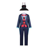Cosplay hell inn 1cos suit tv devil vox vox anime funny suit cosplay halloween costume M blue
