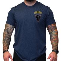 JAV Armijos Ranger RSLC Logotipo Marškinėliai 100% Medvilnė Apvalia Kaklo Iškirpte Vasariniai Trumpomis Rankovėmis Atsitiktiniai Unisex Marškinėliai Dydis S3XL 4XL black