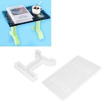Flexible Silicone Mold Transparent DIY Crystal Mold Flexible Casting Mould  Home Office Decor T-Shaped Feet