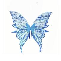 Best-selling Madam New Wings Decoration Party Cosplay Angel Wings Colorful Butterfly Festival Party butterfly wings Props Medium white
