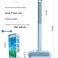 Pet Hair Remover: Multifunctional Brush & Lint Roller for Carpets and Beds gray