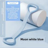 Silicone Resistance Rope Back-opening Elastic Resistance Band, A Perfect Tool for Shoulder Stretching in Back-opening Yoga mėlyna