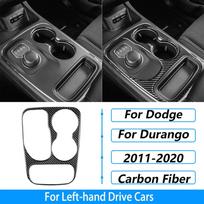 Dodge Durango 2011-2020 m. Anglies Pluošto Centrinės Konsolės Pavarų Perjungiklio Oro Angos AC CD Langų Pakėlimo Apdailos Rinkinys Automobilio Aksesuarai Lipdukas Red gray