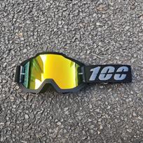 100Best-selling outdoor cycling helmet goggles motorcycle sports bicycle sunglasses Black frame with red lens