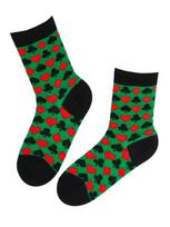 Sokisahtel Kojinės 'CASINO merino wool socks' žalia