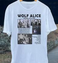 Vintage Wolf Alice Music Band Tour 2025 T-Shirt  2F844 XS gray