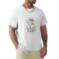 Restless Souls Apparel TShirt Simple Line Art Print Tee L white