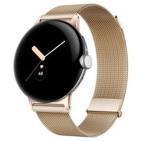 Milanietiška laikrodžio apyrankė Google Pixel Watch 3/4/5, 45 mm nerūdijančio plieno apyrankė auksas