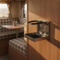 Foldable Cup Holder Compact Wall-Mounted Long-Lasting for Boats, RVs