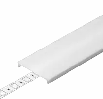 LED juostos profilio dangtelis C9 IRM CLICK, baltas, 4m