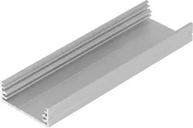 LED juostos profilis WIDE24 G/W, neanoduotas aliuminis, 1m