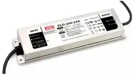 240W LED impulsinis maitinimo šaltinis Mean Well, 24V, 10A, IP67, PFC, dimeriuojamas