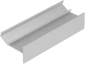 LED juostos profilis GLOW12 UP A1C, anoduotas aliuminis, 1m