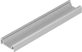 LED juostos profilis SURFACE10 BC/UX, anoduotas aliuminis, 1m
