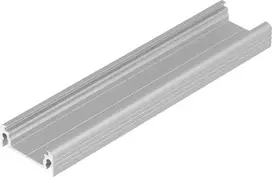 LED juostos profilis SURFACE14 EE7F/TY, anoduoto aliuminio, 1m