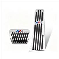 BMW M Sport Pedal Kit Clutch Brake Accelerator Aluminum Foot Pedals Stickers For BMW G80 G06 G07 G42 G14 G15 G16 F82 F20 F21 F83 7TFDE 18-23 X7 G07