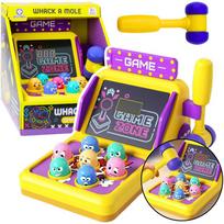 Lean Toys Spalvingas žaidimų automatas su plaktuku vaikams