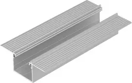 LED juostos profilis LINEA-IN20 TRIMLESS EE7F, anoduotas aliuminis, 1m