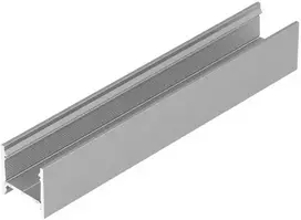 LED juostos profilis LEVEL12 C/U1, anoduoto aliuminio, 4m