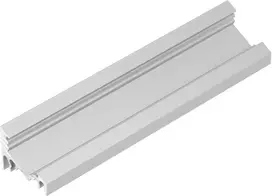 LED juostos profilis CORNER10 BC/UX, anoduotas aliuminis, 1m